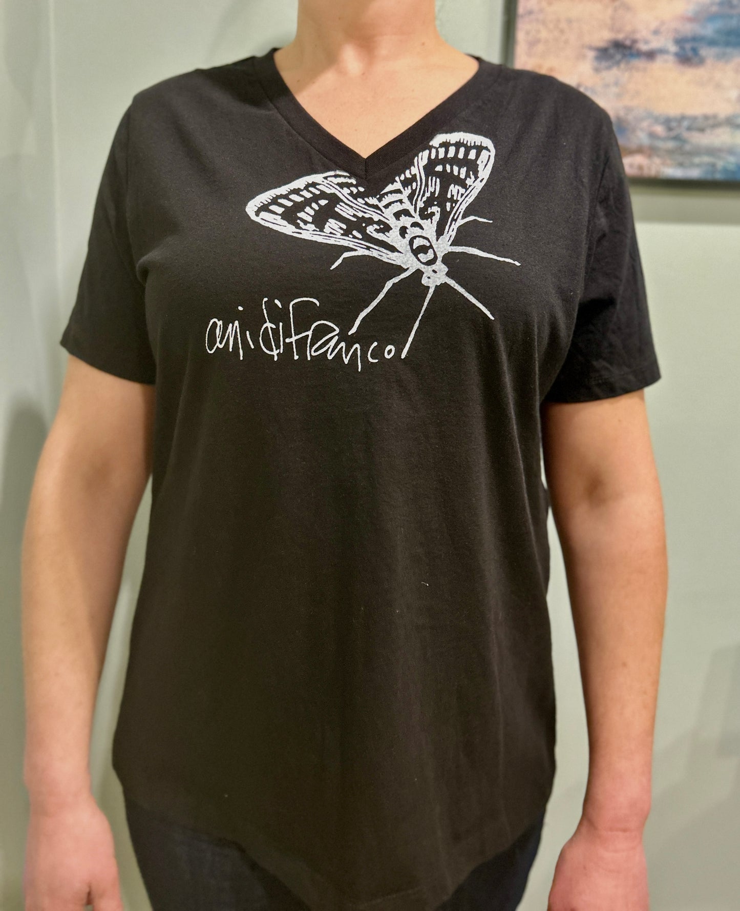 Vitruvian Moth - Women's V-neck