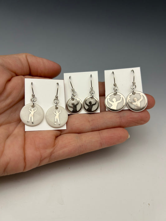 Circle Dangle Earrings