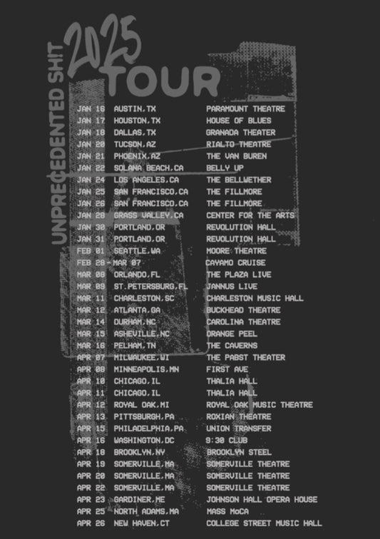 2025 Tour tee