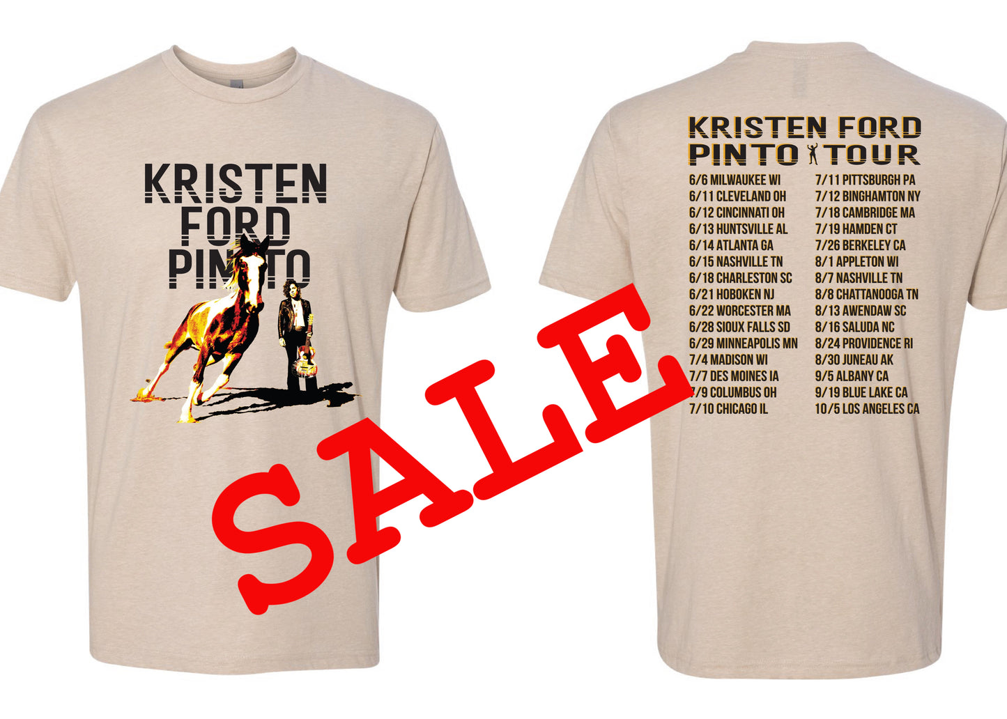 Kristen Ford - Pinto Tour tee
