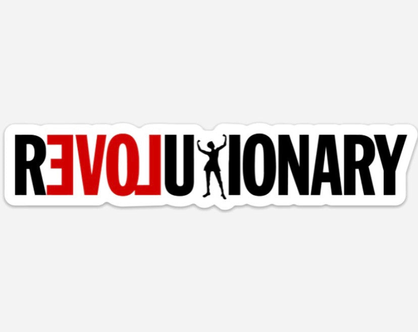 Revolutionary Sticker Revolutionary Love Sticker – Righteous Babe Records