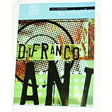 Best of Ani DiFranco Songbook (Piano/Vocal/Guitar)