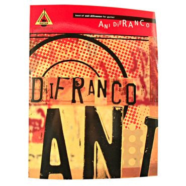 Best of Ani DiFranco Songbook (Guitar)
